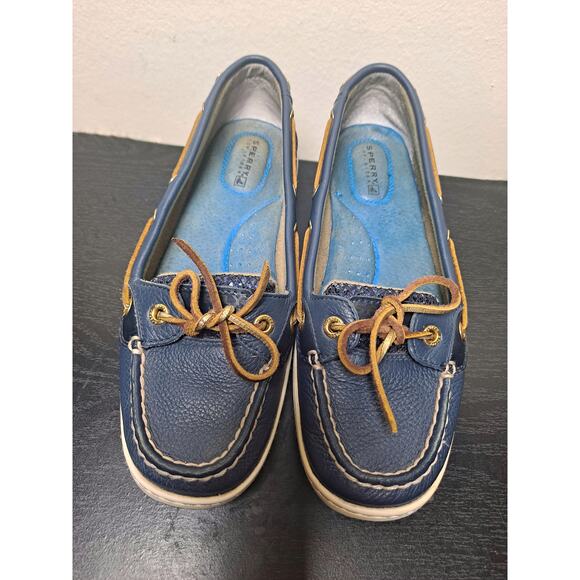 Sperry Top-Sider Women's 7M Angelfish Boat Shoe Blue Slip-On - Picture 5 of 8